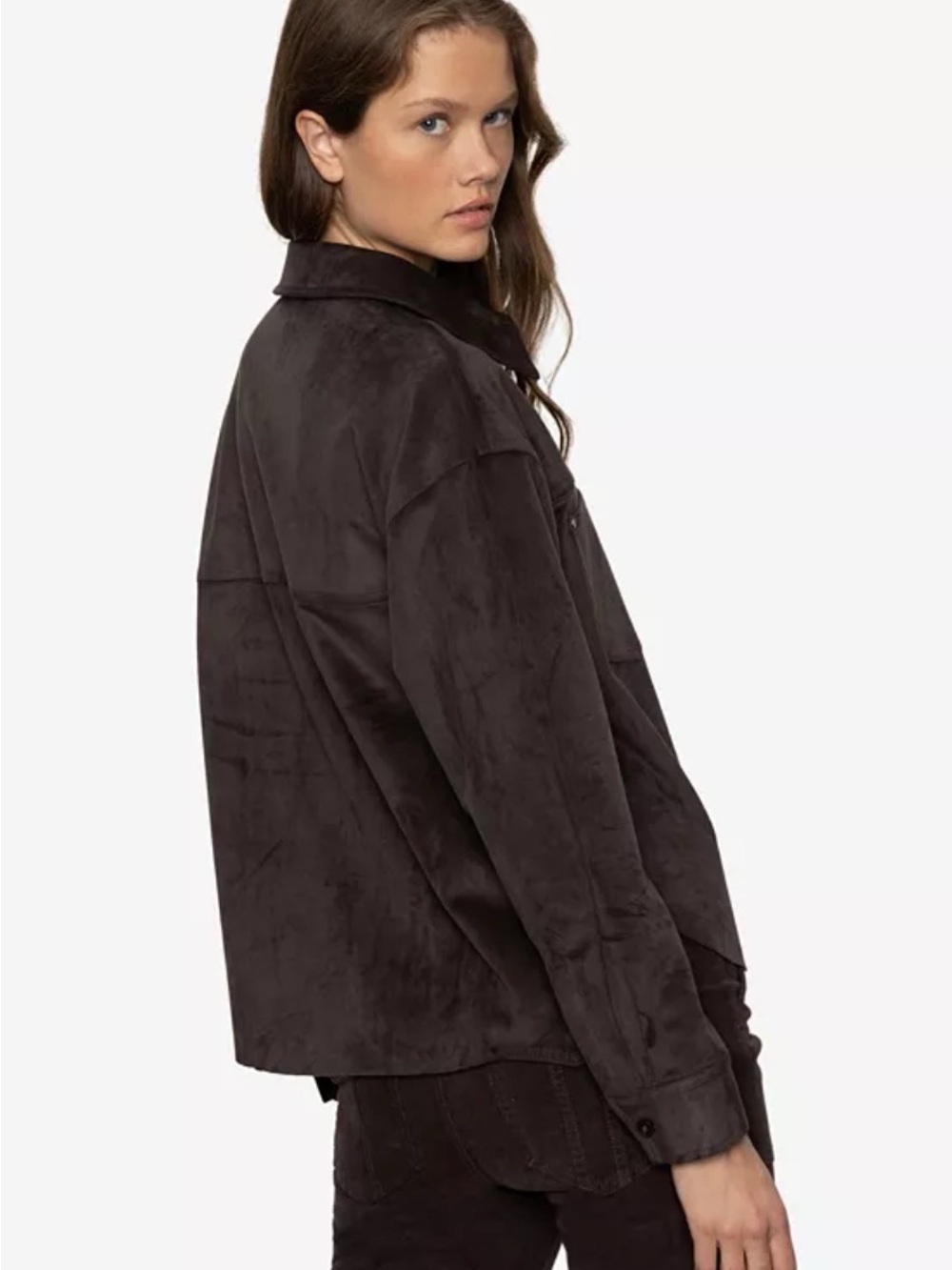 NWT Sanctuary Women’s Ivy Long Sleeve Shirt Size M - Picture 2 of 3